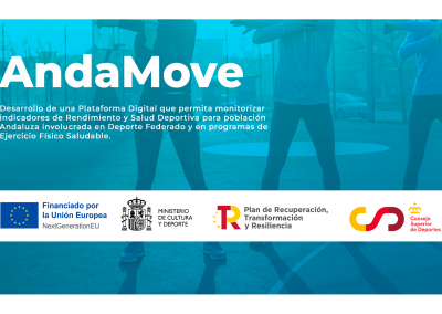 Desarrollo de una plataforma digital que permita monitorizar indicadores de rendimiento y salud deportiva para población andaluza involucrada en deporte federado y en programas de ejercicio físico saludable (acrónimo: AndaMove)